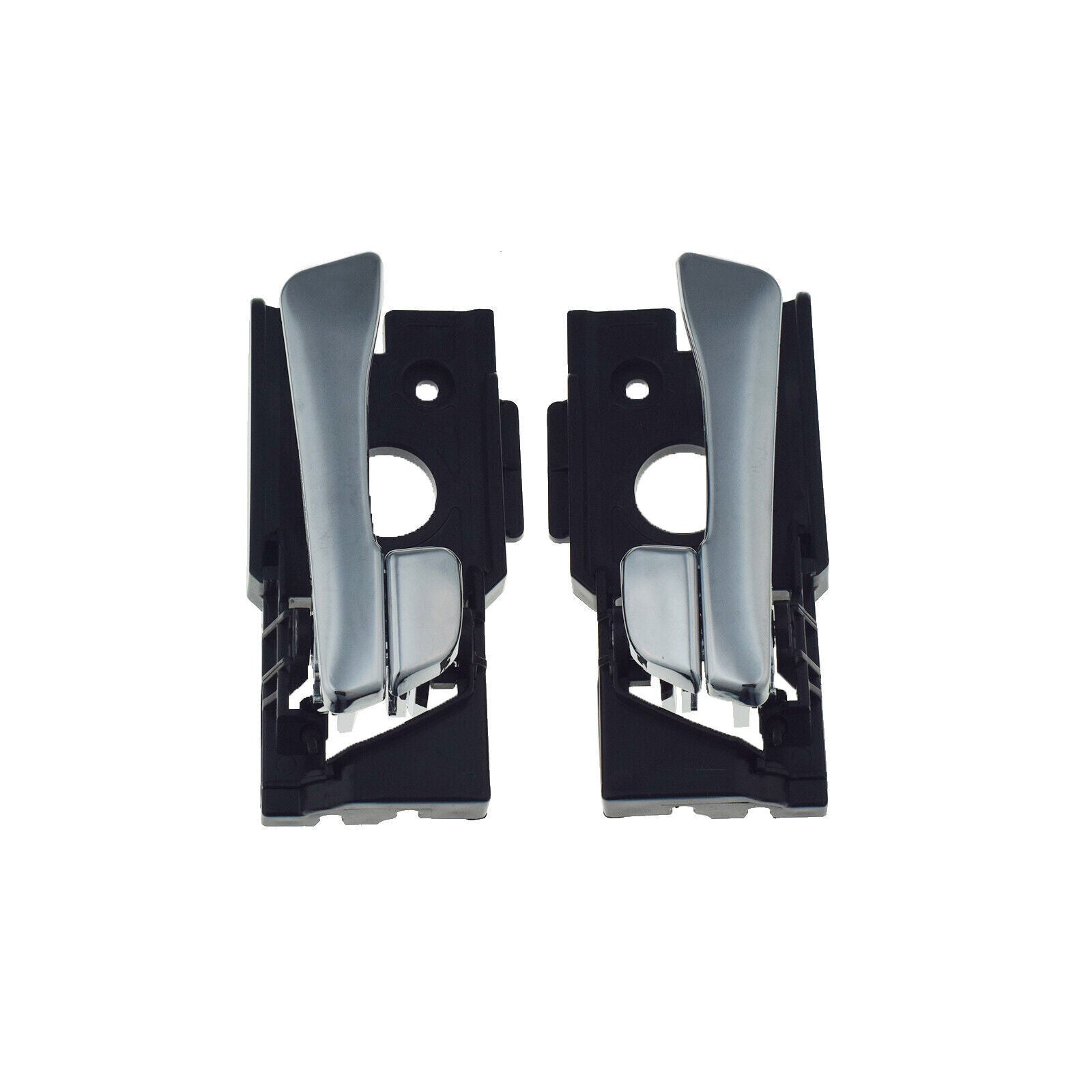for Hyundai Accent 2012-17 Front Left  Right Interior Door Handles Pair Chrome