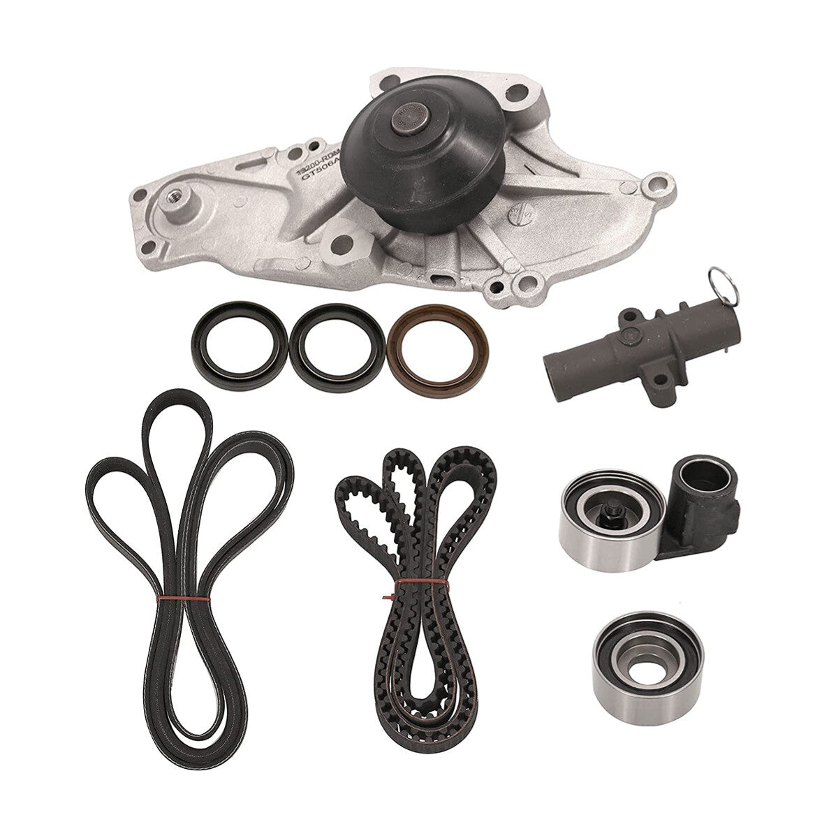NEW Water Pump  Timing Belt Kit For 2009 for HONDA / for ACURA Accord Odyssey 3.5L V6