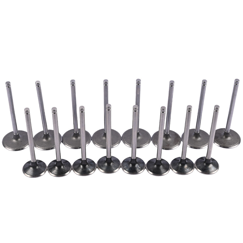 Valve Set 16 For GM LS V8 1999 To 2007 4.8L 5.3L SB International 01934 01935