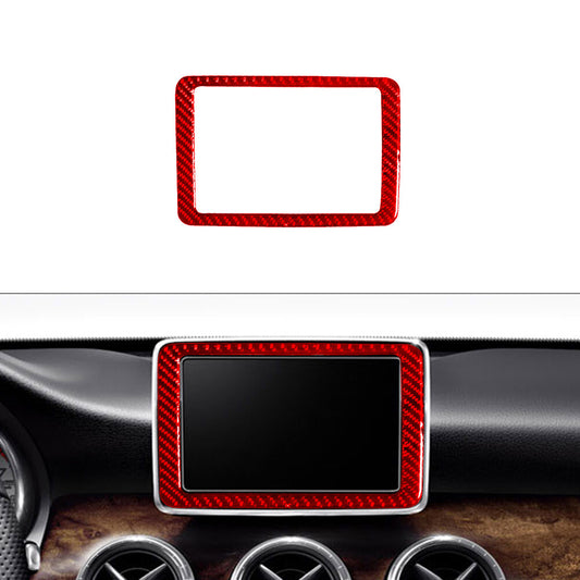 Red HUD Display Trim Cover Type-C for Mercedes Benz CLA 2014-2018/GLA 2015-2018