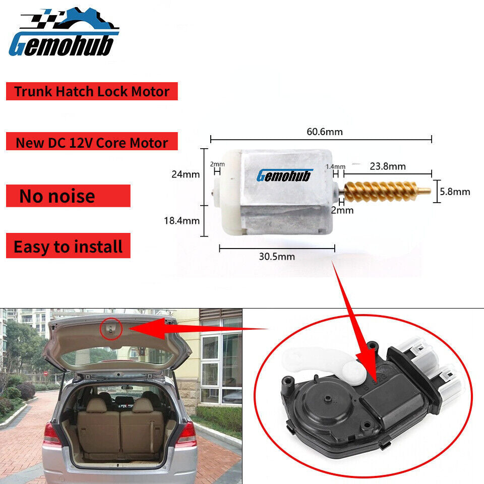 CAR TRUNK LOCK LOCKING MOTOR for 2008-2015 for Nissan Rogue 2009-2013 for Kia Sorento