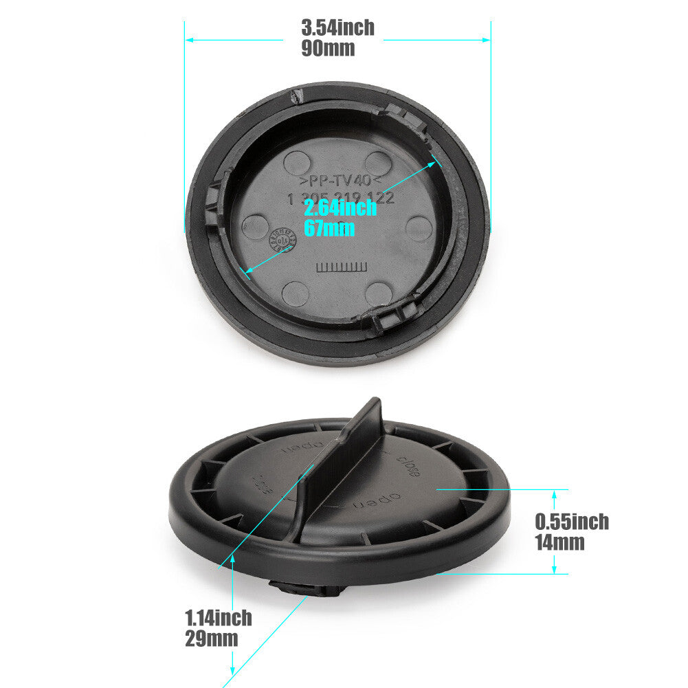 2x Headlight Dust Cover Cap 1305219122 for Mercedes-Benz W204 W171 W212 W222