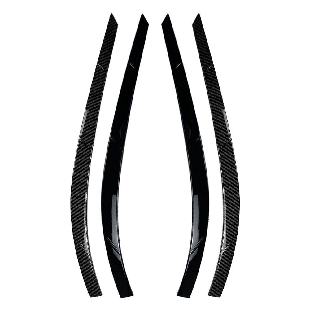 2x Front Headlight Eyelid Trim Cover For Fit 2011-2016 2015 2014 2013 for VW for Tiguan