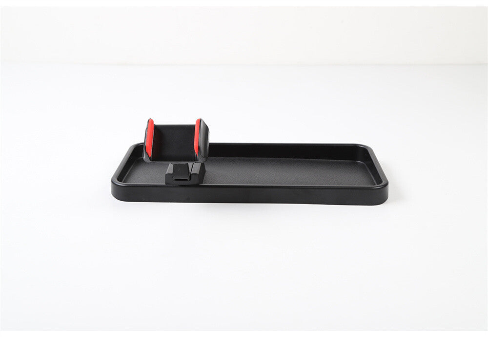 Car Center Console Phone Holder Mount Bracket with Storage Box For 4Runner 2010+