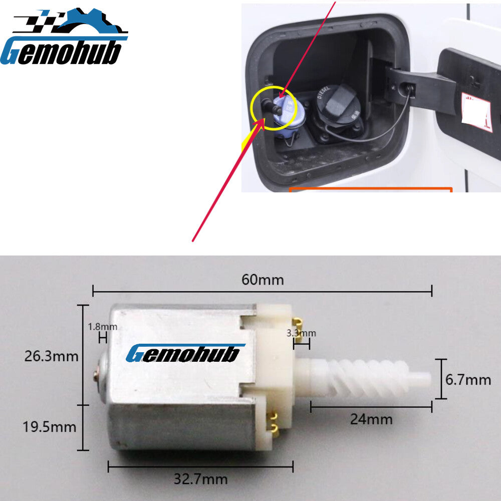 OE 78850-CA00B Fuel Filler Cap Actuator Motor For 2008-2015 for Nissan Pathfinder