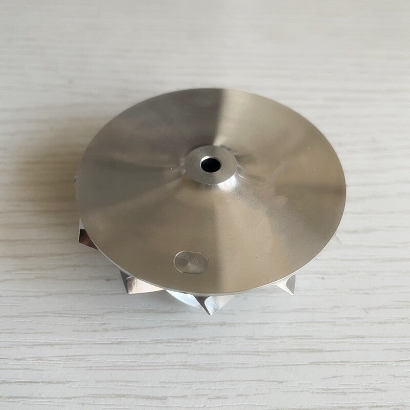 K04 49.50/63.00 mm 6+6 Blade High-Performance Turbine Billet Compressor Wheel