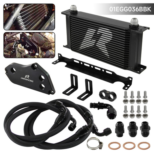 19 Row AN10 Oil Cooler Kit for BMW 3 series F30 F31 N20 328i + Mounting Bracket