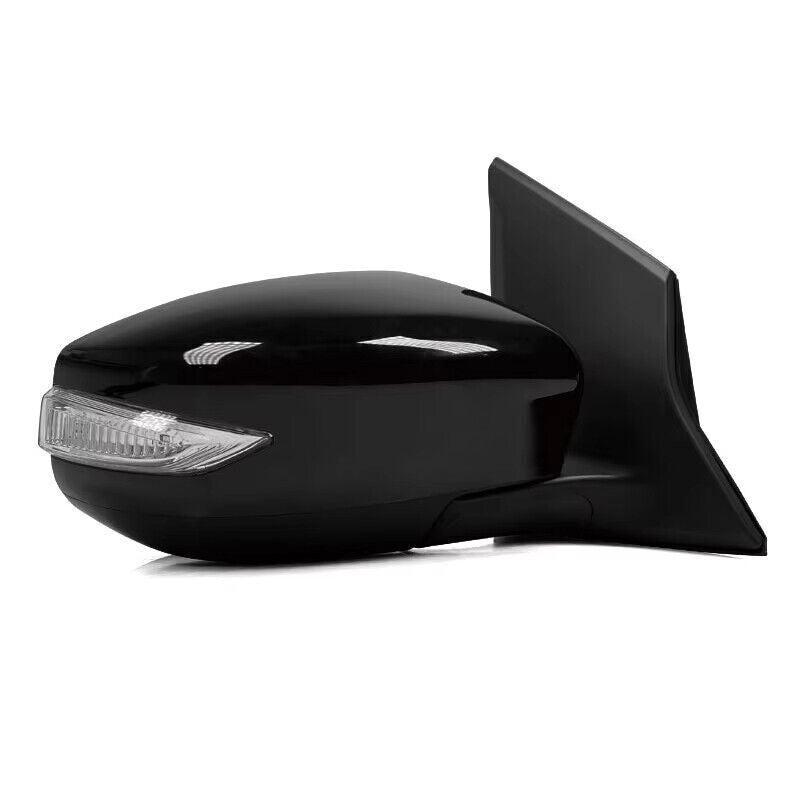 1Pair Side Door Rearview Mirror Black 5-PIN 2Pcs for Nissan Pulsar 2016-2023