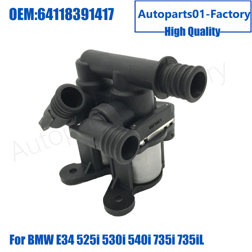 64118391417 Heating Control Solenoid Valve for BMW E34 525i 530i 540i 735i 735iL