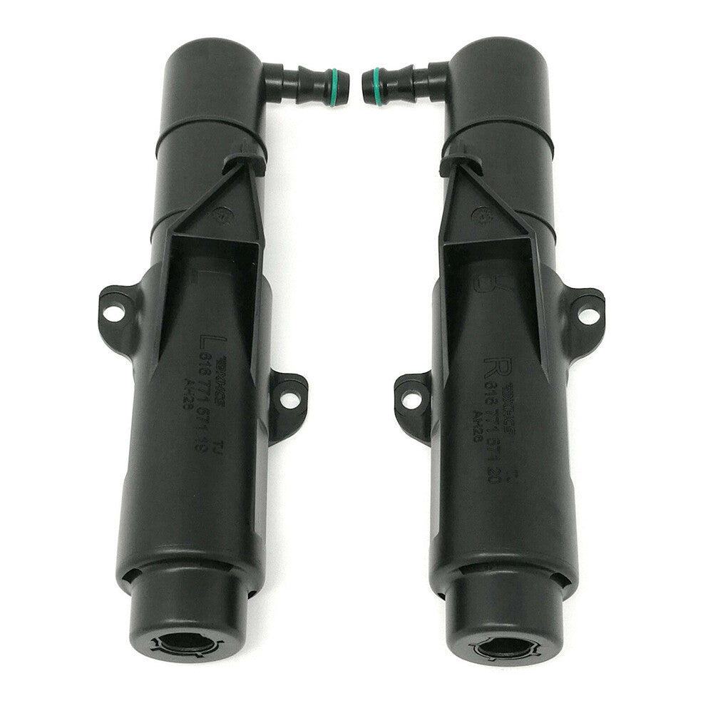1 Pair Left+Right Headlamp Washer Nozzle for BMW for MINI R55 R56 R57 R58 R59