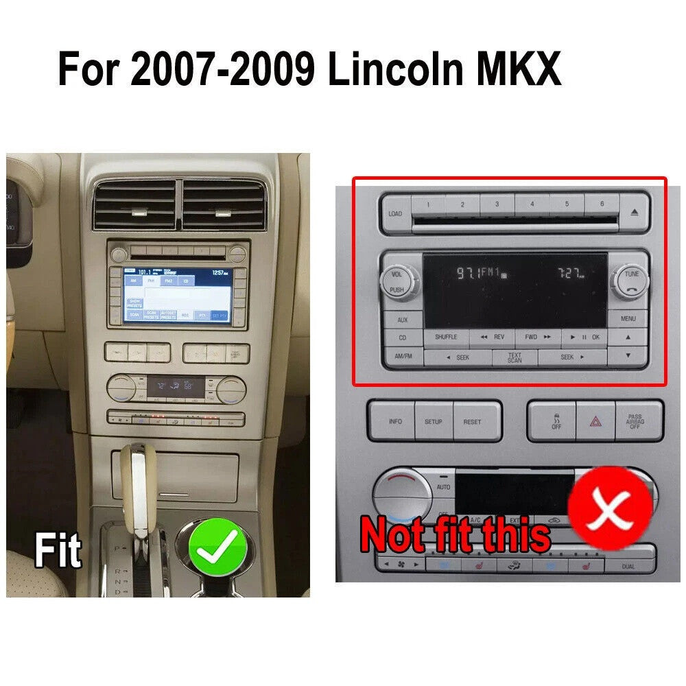 Android Auto Carplay Car Stereo Radio GPS Navi Screen for Lincoln MKX 2007-2009