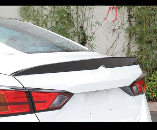 for Nissan Altima 2019-2022 Style ABS Glossy Black Trunk Spoiler Wing Trim