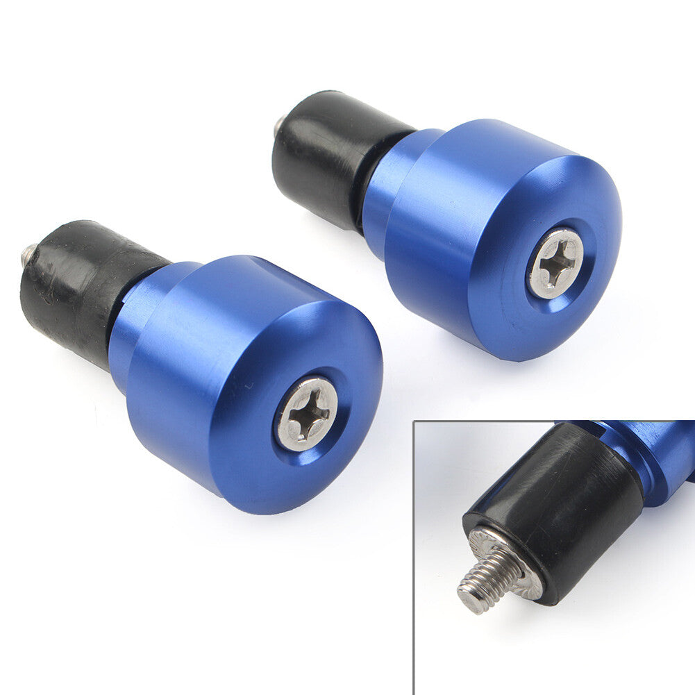 CNC Lenkergriffe Bar End Slider Cap f¨¹r for HONDA CBR600RR Motorrad Paar Blau