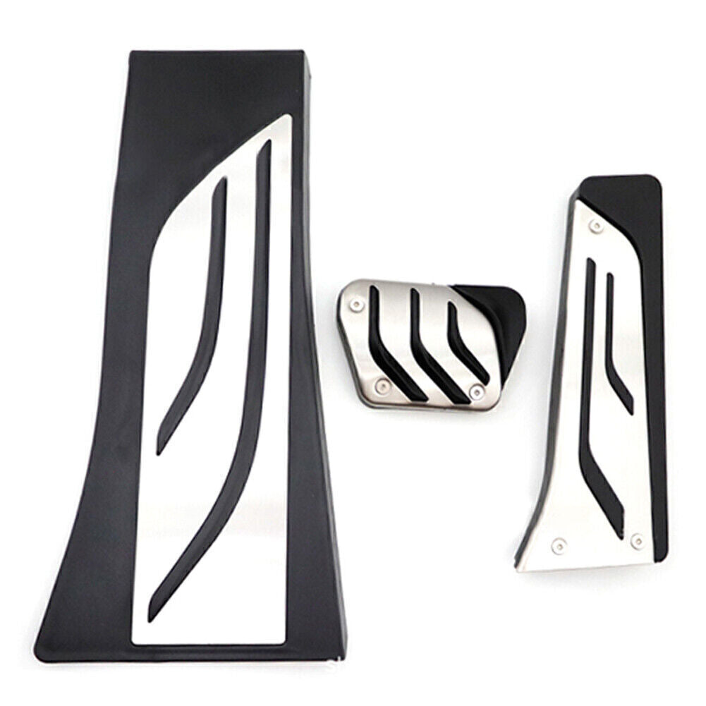 Foot Gas Brake Pedal Cover Set LHD for BMW X5 E70 F15 2008-19X6 E71 F16 2008-19
