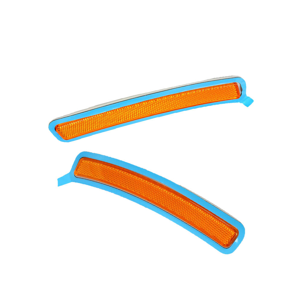 2Pcs Left Right Front Bumper Reflector Light Lens Fits For 3 Series G20 19-22