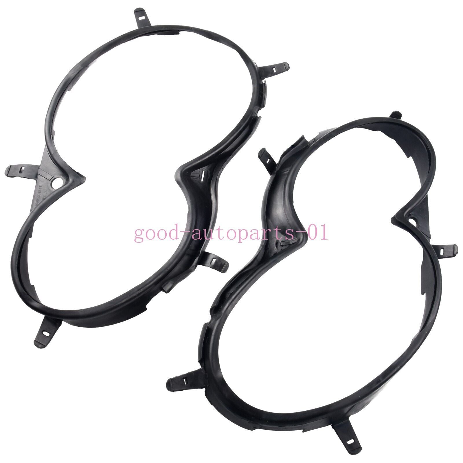 2-pack L+R headlight spacers suitable for Mercedes W209 CLK03-09 2098260191 2098260291