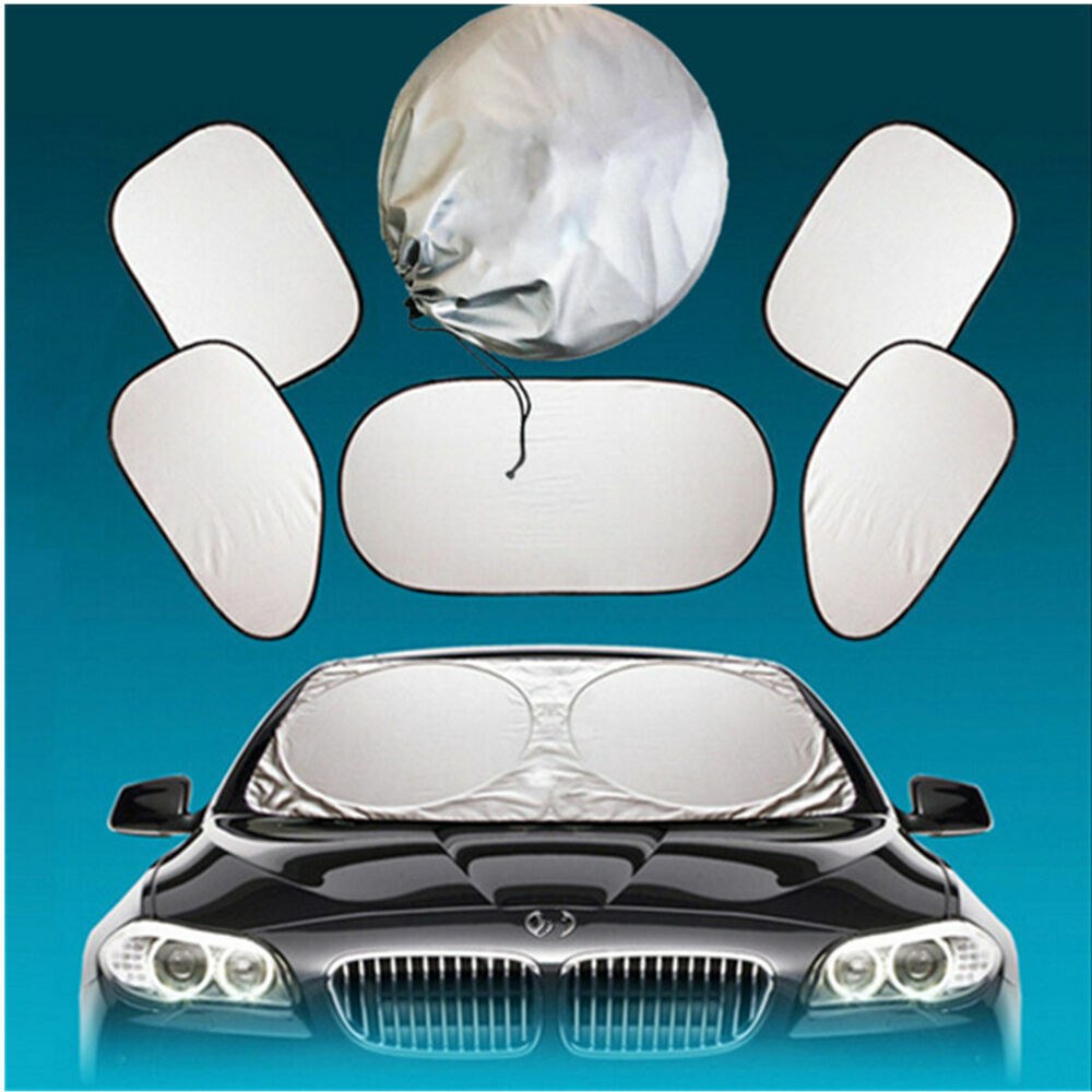 Sunshade Cover Block Reflective Nylon Sun Curtain For Car Front Rear Side Window