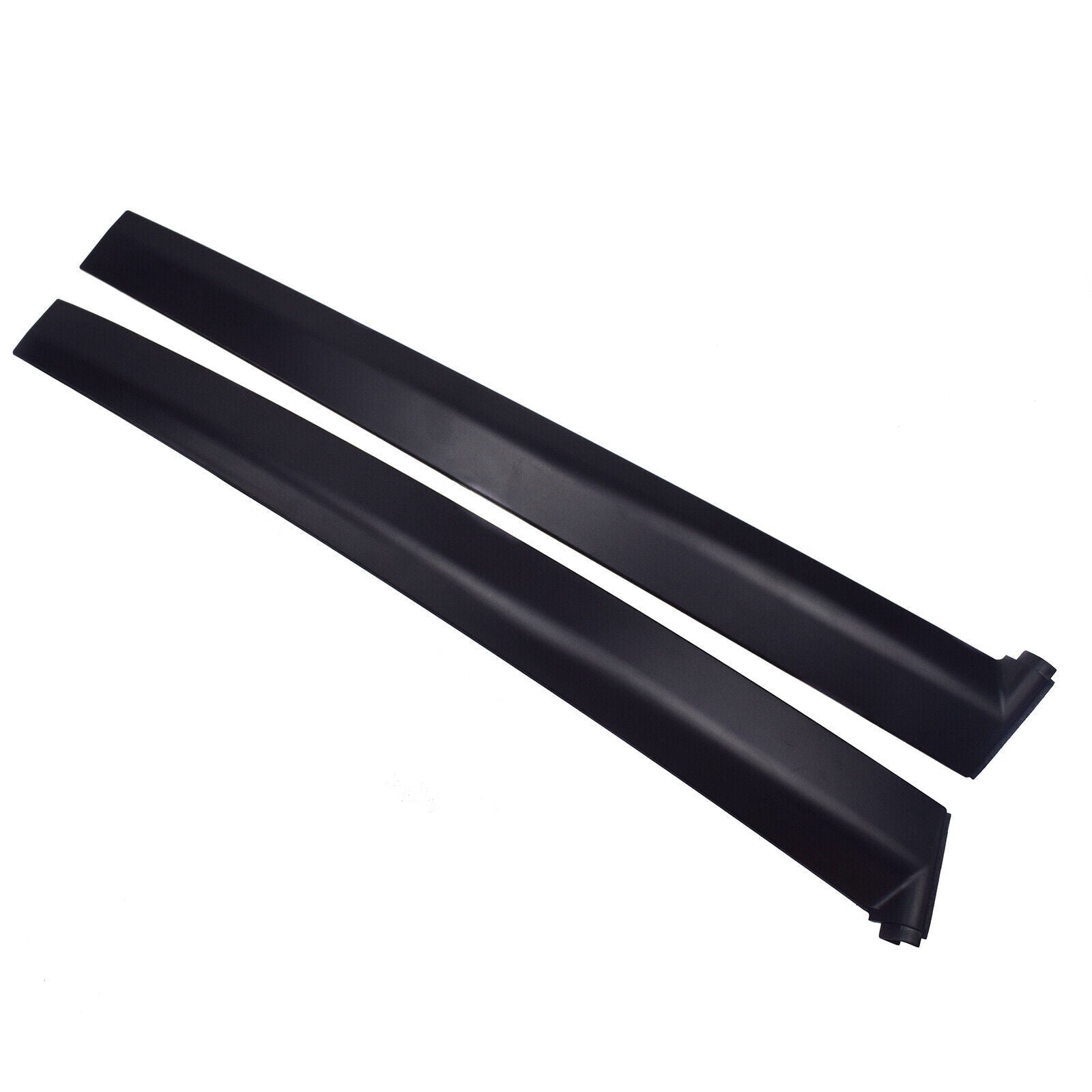 for Honda for Civic 1992-1995 1.5 1.6L 2PCS Door Pillar Trim Driver  Passenger Side
