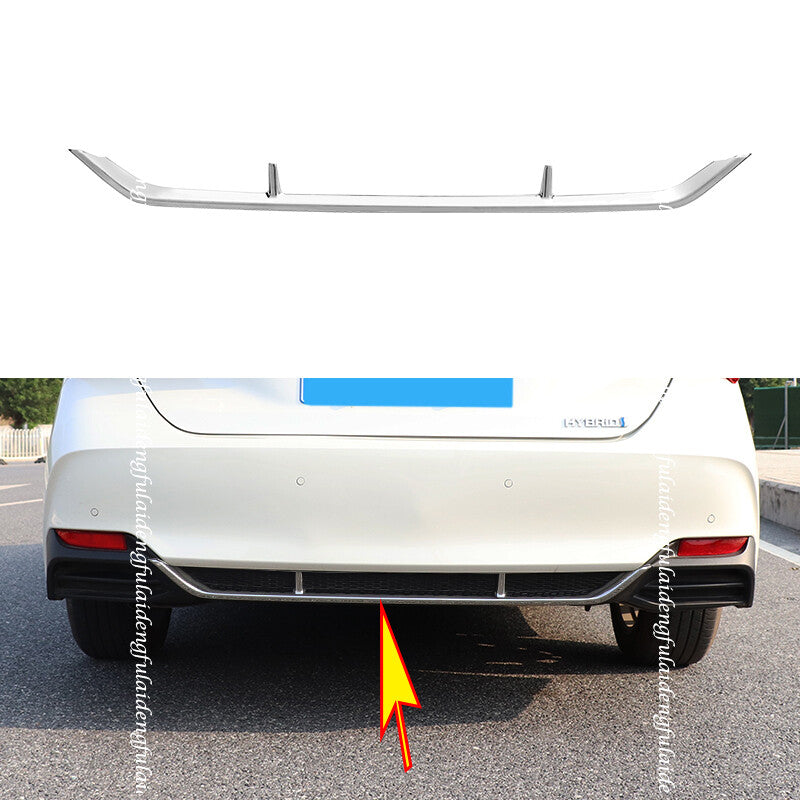 for Toyota for Avalon 2019-22 ABS Chrome Rear Bumper Molding protection Cover Trim