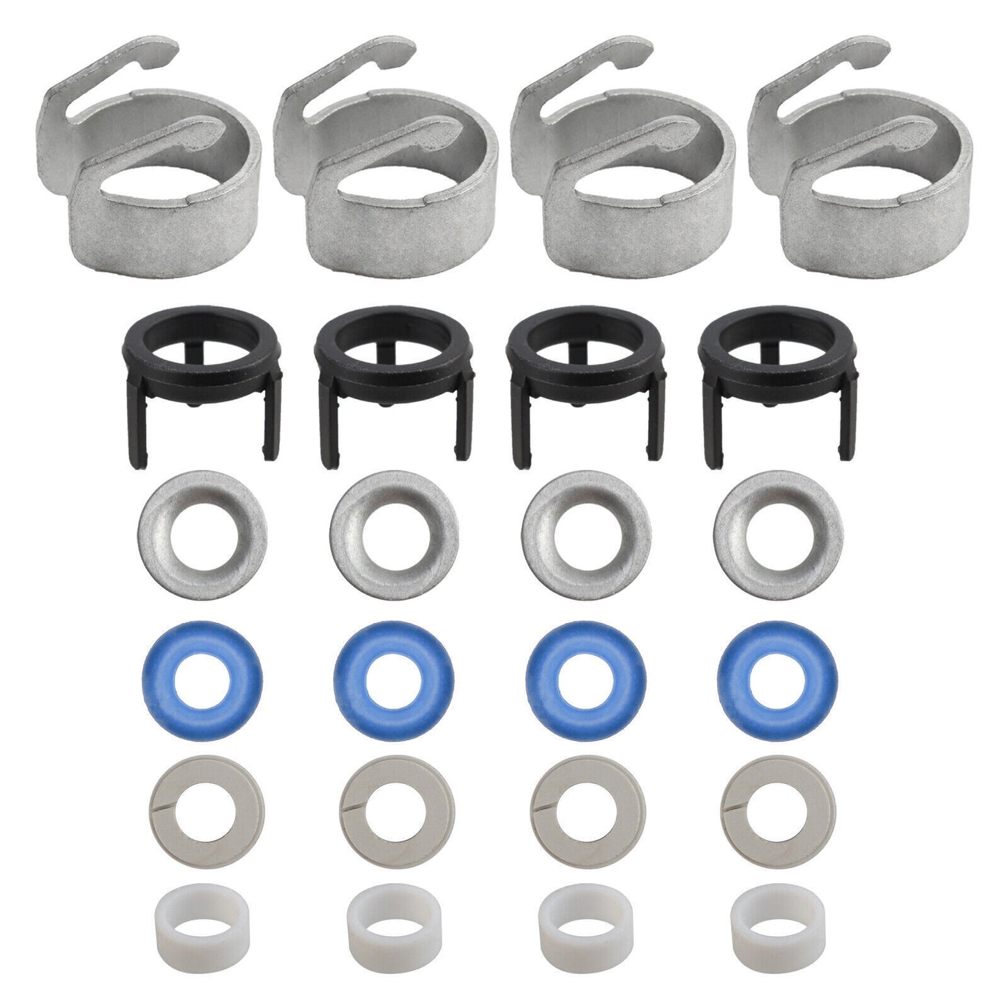 4Set Fuel Injector O-ring Seals Replace Kits for AUDI A3 A4 A5 A6 Q3 TT Q5 for VW