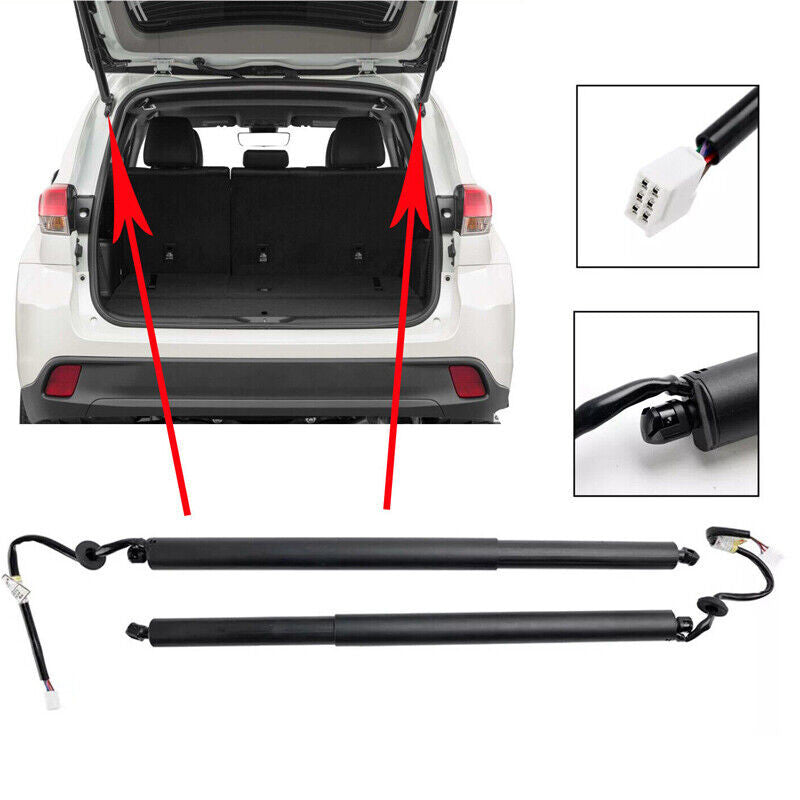 2Pcs Tailgate Lifter Left  Right 68910-0E070 68920-0E050 For Highlander 21-2023