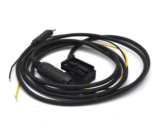 for BMW X5 X3 Z4 E53 iPHONE 10 8 7 MUSIC INTERFACE AUX ADAPTER CABLE LIGHTING