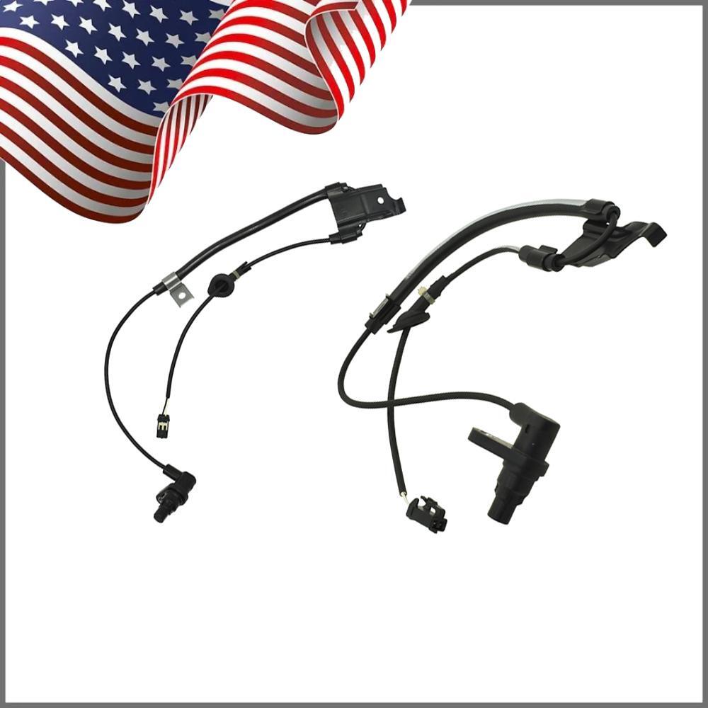 2pcs Rear Left Right ABS Wheel Speed Sensor for Toyota Highlander 2008-2010