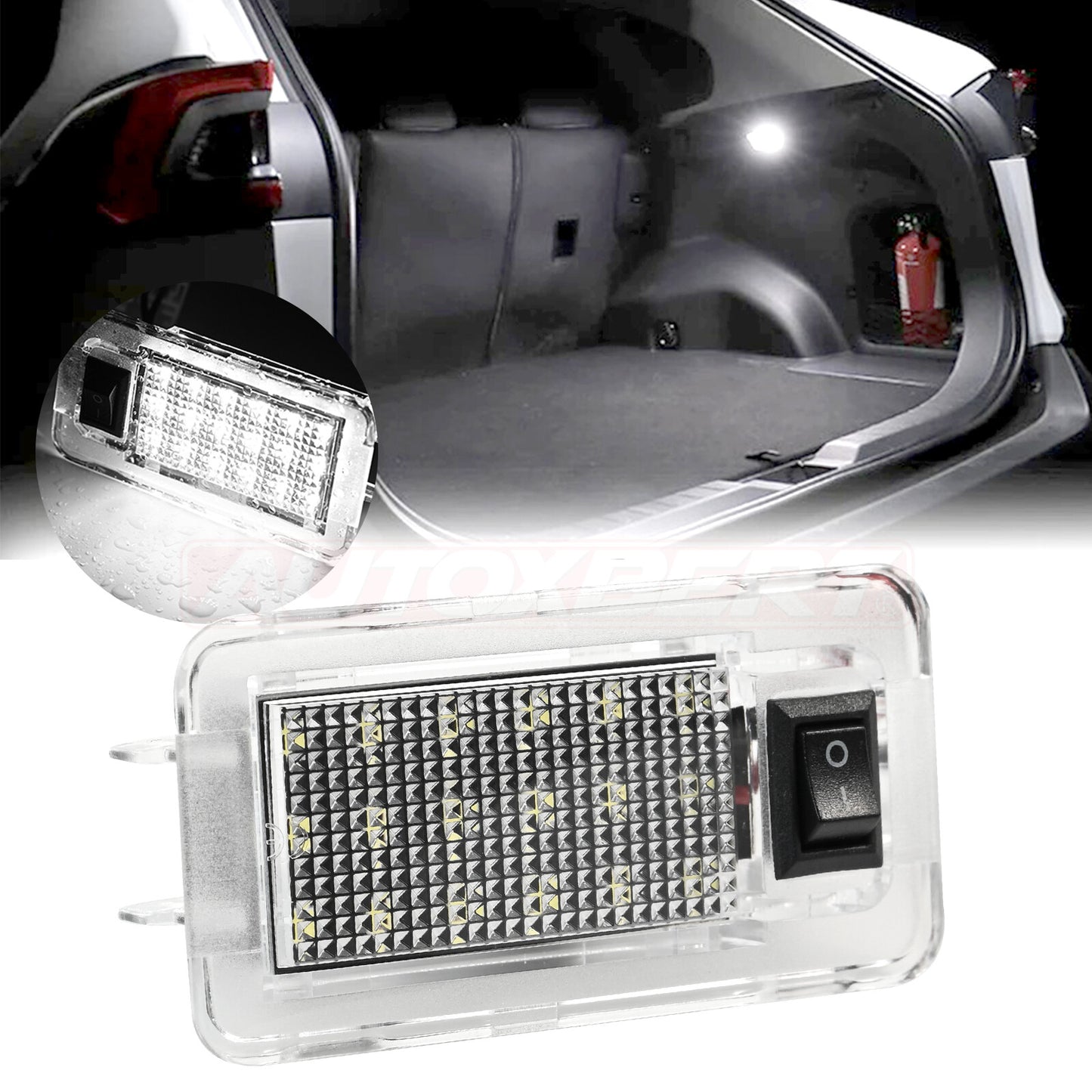 AU LED Luggage Boot Lights Compartment for Toyota RAV4 MK5 XA50 for Scion Highlander