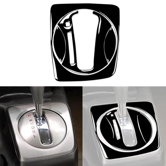 Piano Black Automatic Gear Shift Panel Cover Trim for Honda for Civic 8th 2006-2011