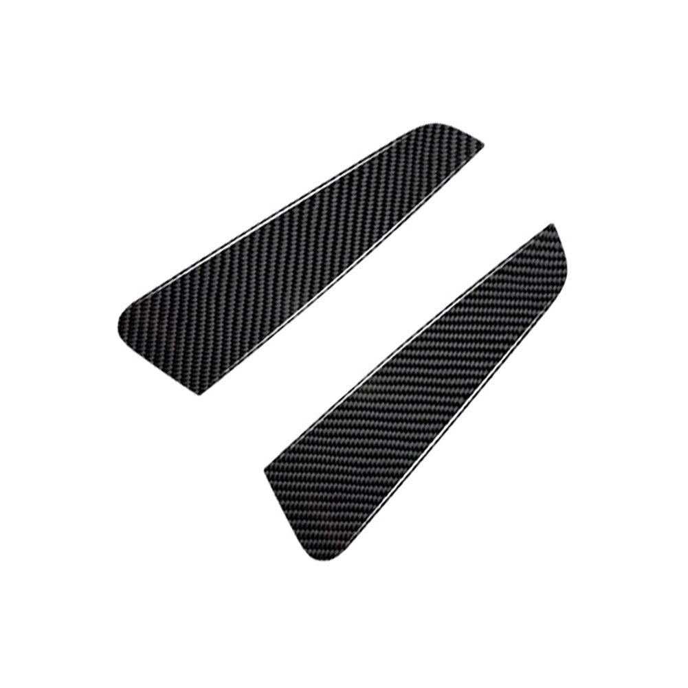 2x Carbon Fiber Rear Side Panel Cover Trim for Honda for Civic Si 2002-2005