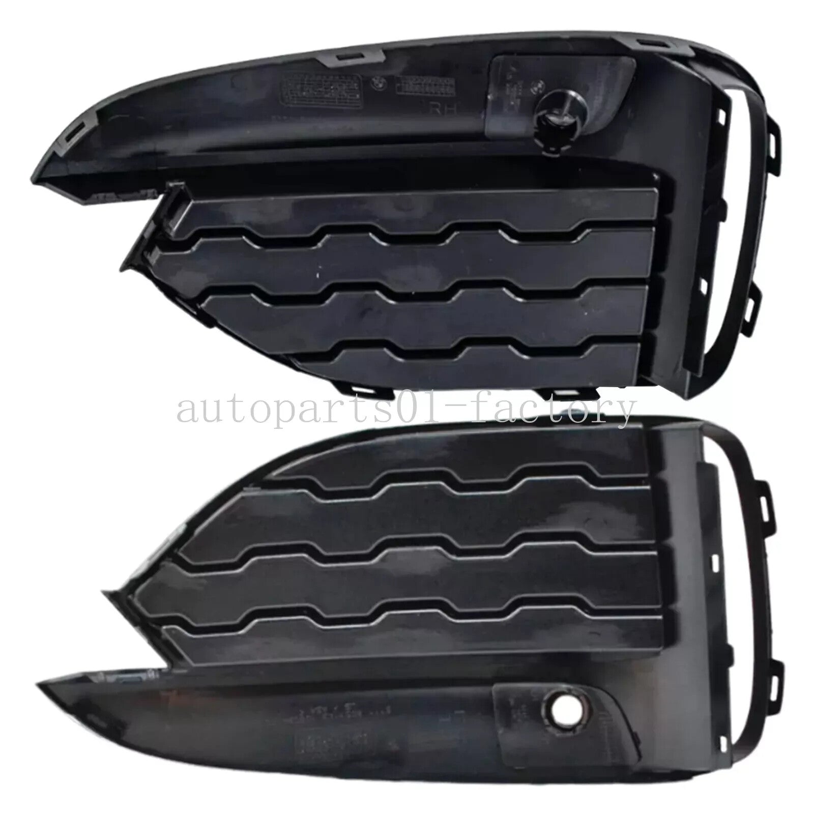 1Pair Front Bumper Left Right Grille for BMW X6 F16 M Sport 2013-2018