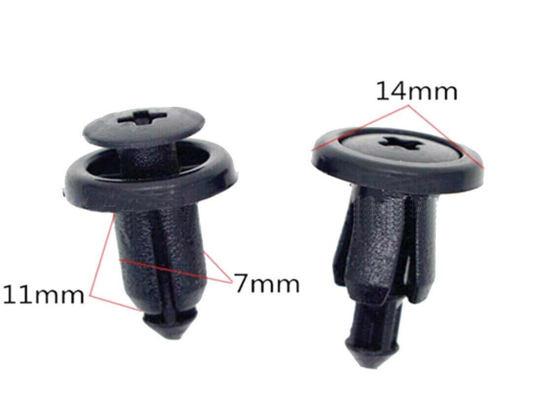 40pcs Engine Cover Fender Liner Clips Retainer Screws for Subaru 90913-0067