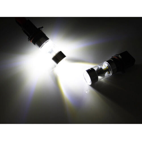 6x White LED for 2007-14 for Cadillac for Escalade Fog Driving DRL Bulbs Combo Kit