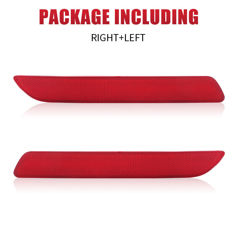 2pcs Rear Bumper Reflector Side Marker Light Cover For 2010 2011 for Honda CRV CR-V