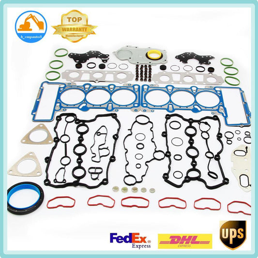 Engine Cylinder Gaskets Seals Set w/Head Valve Cover for Audi A6 S5 Q5 Q7 3.0T