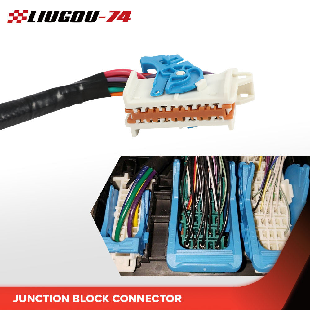 Suitable for 2014-2021 Universal Upfitter for Chevrolet for GMC Terminal Block Connector Auxiliary Switch