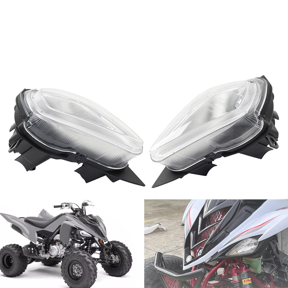 Right Left Headlight Assembly for Yamaha YFZ450 2004-2009 YFM 250 350 700