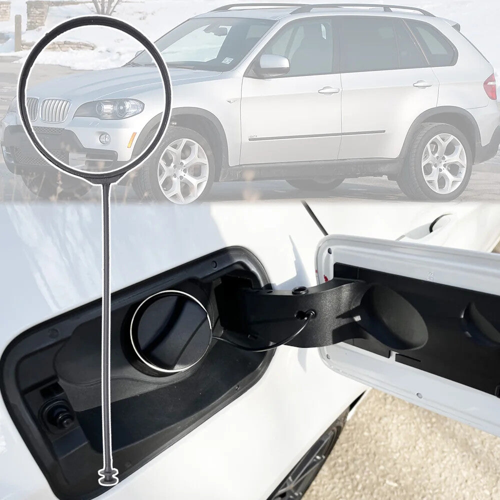 for BMW X1 X5 Fuel Gas Tank Filler Cap Filler Cord Tether Rope Strap Band Cable