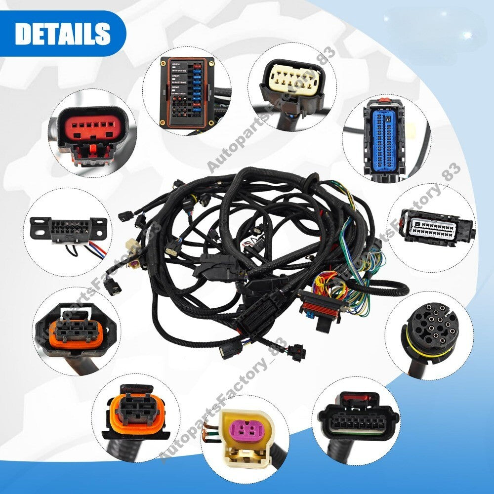 6L80E independent wiring harness suitable for V generation Lt1 L83 L86 engines.