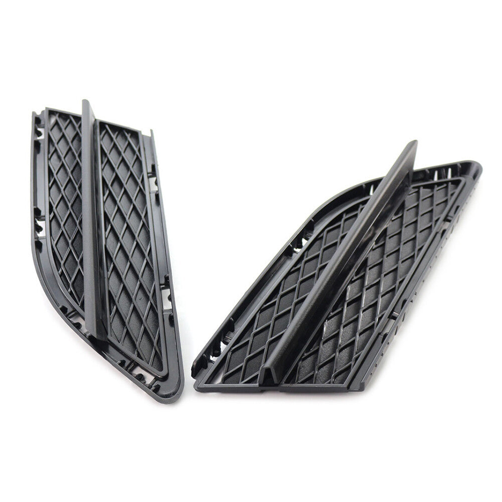 2x Front Left Right Bumper Lower Grille Trim Insert For 3Series E90 E91 09-12