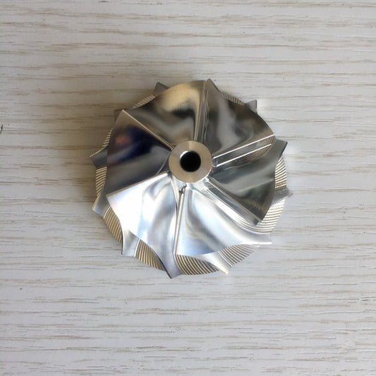 TD04HL 18T 45.01/56.02 mm 6+6 Blade 49189-43800 Turbine Billet Compressor Wheel
