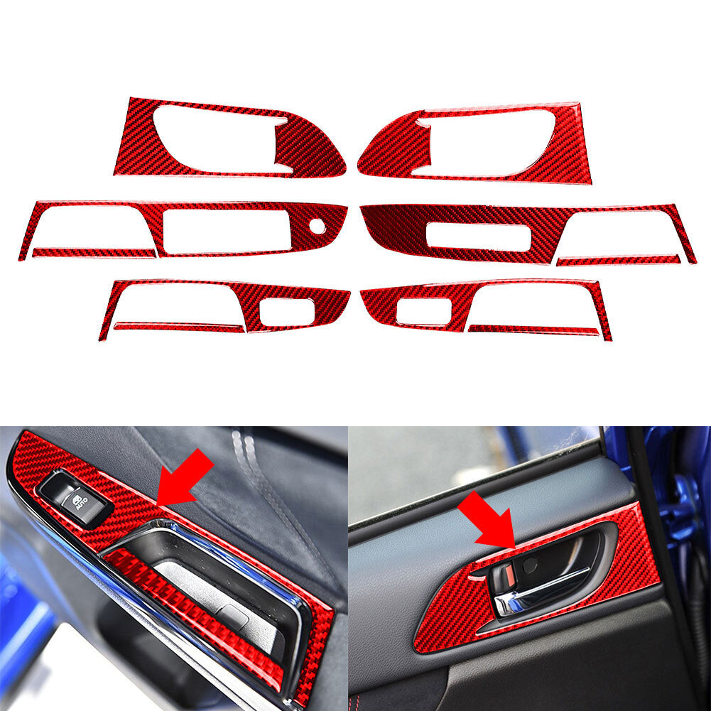 Window Lift Switch Button Panel Cover Trim for Subaru WRX STI 2015-2021