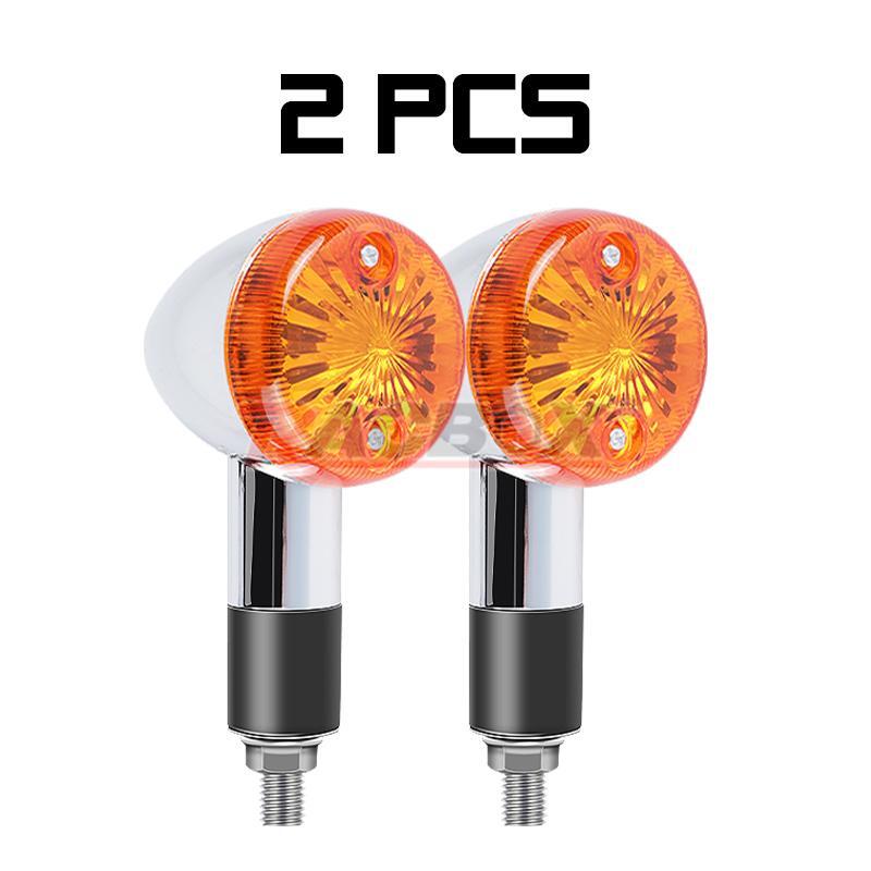 2X Motorcycle Turn Signal Light for Suzuki Intruder VL800 VL1500 VS1400 VS800 US