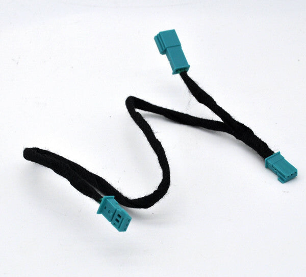 Illuminated LED AC/Radio cupholder light cable adapter splitter for BMW F30 F3x