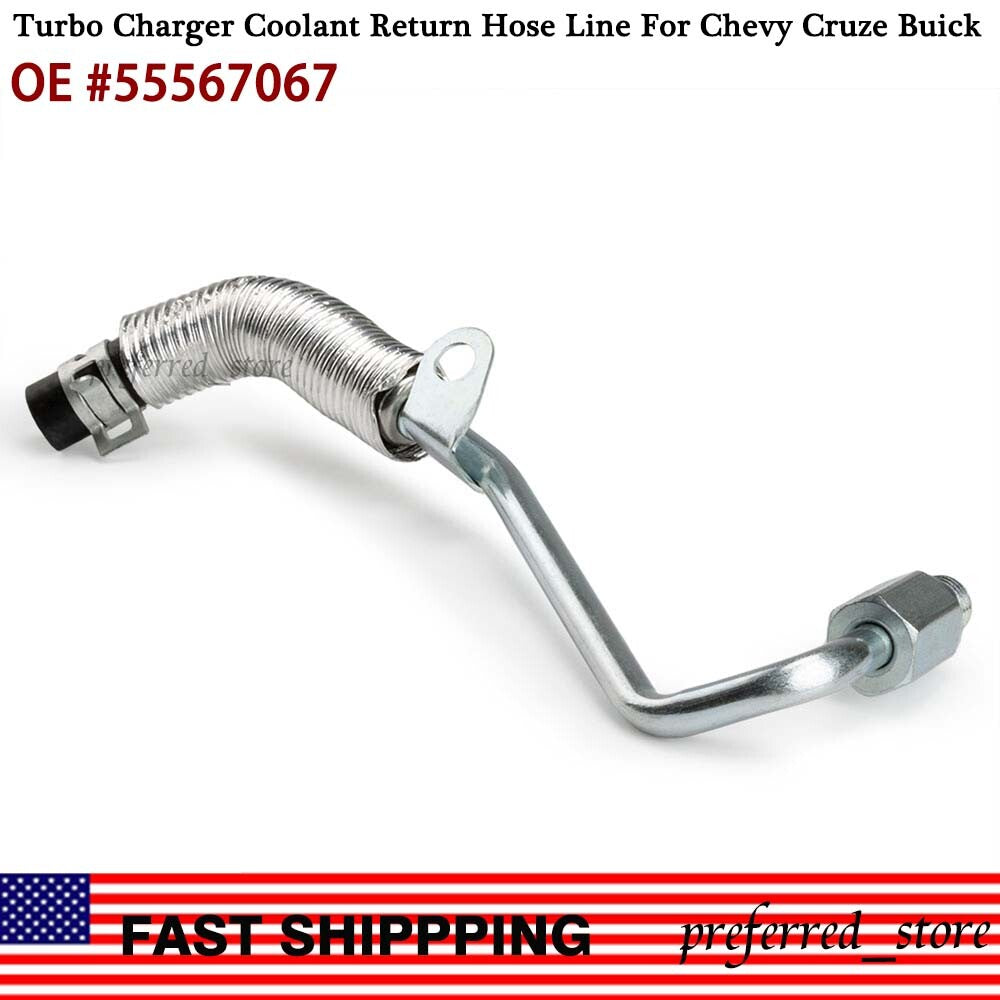 for CHEVROLET for CHEVY for CRUZE TRAX SONIC 2011-16 TURBO COOLANT RETURN HOSE 55567067