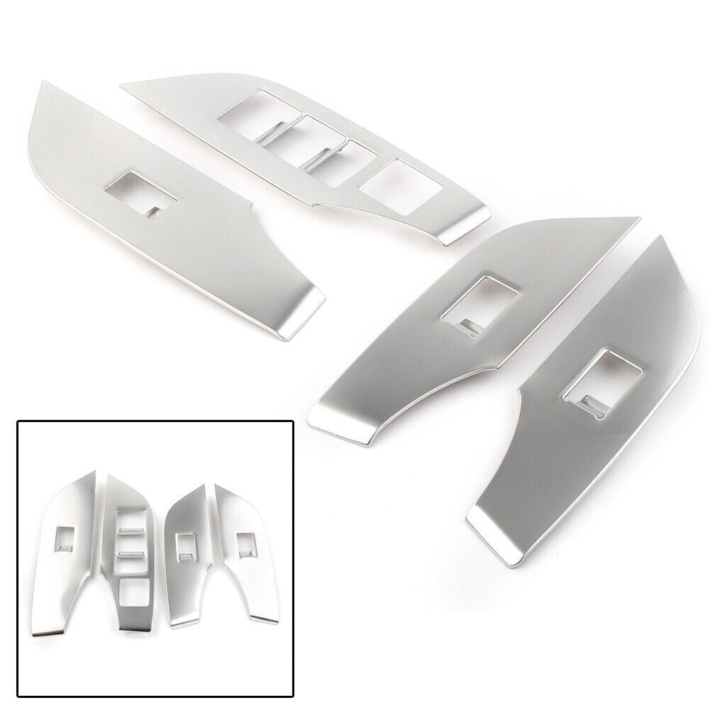 Interior Window Lift Panel Switch Cover Trim Fit for Toyota RAV4 2019-2024 Left Hand