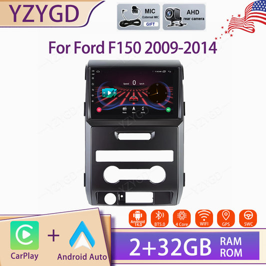 for Ford F150 2009-2014 Stereo 9inch Android Auto Carplay Car Radio GPS Screen