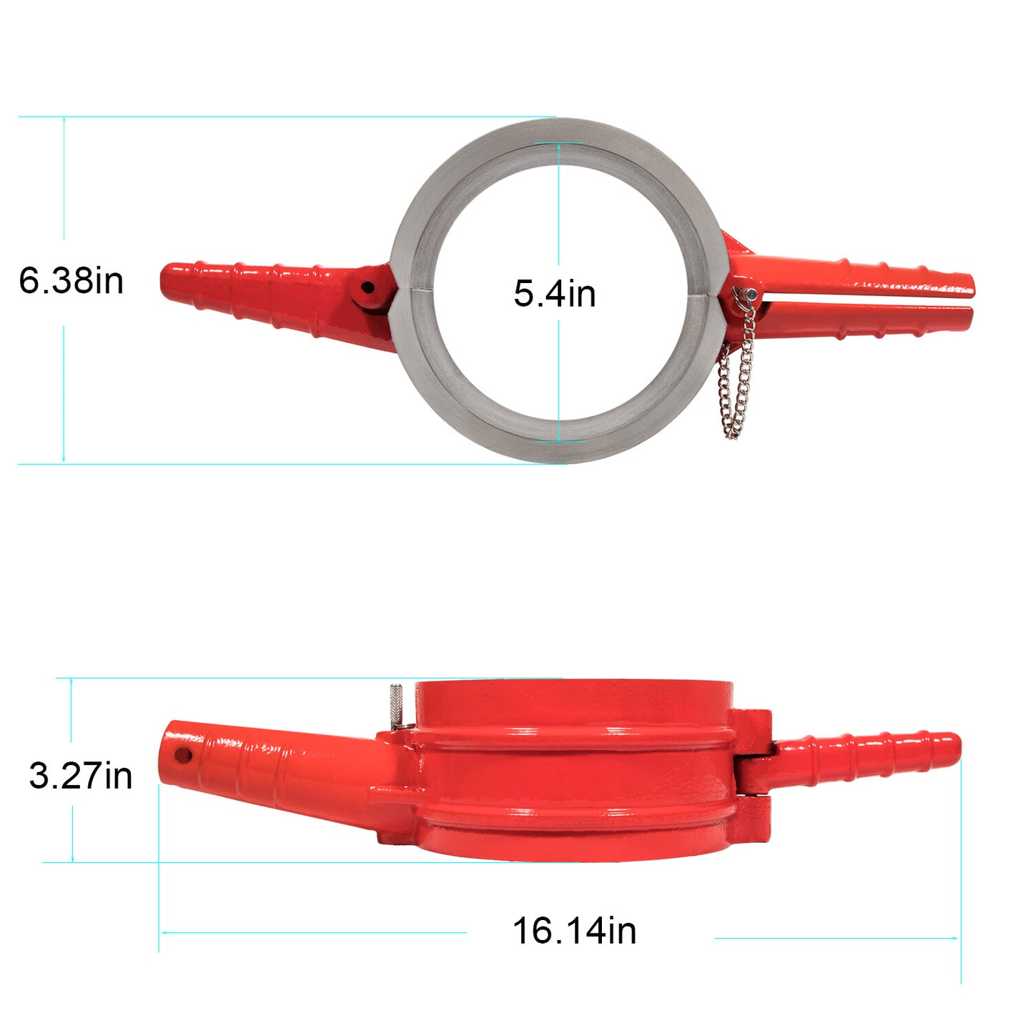 5.4-inch bore 7040 piston ring compressor for Isx Caterpillar (CAT) 3400 C15