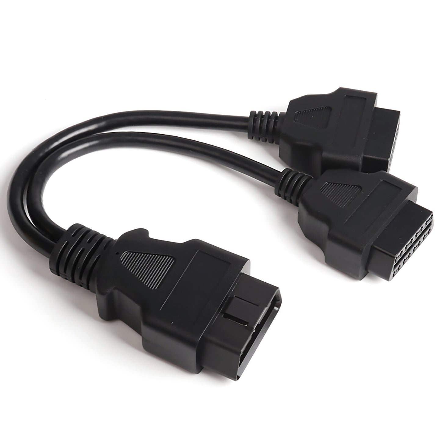 OBD2 OBDII Splitter Extension Cable 16pin Male to Dual Female Y Cable Tool Kit