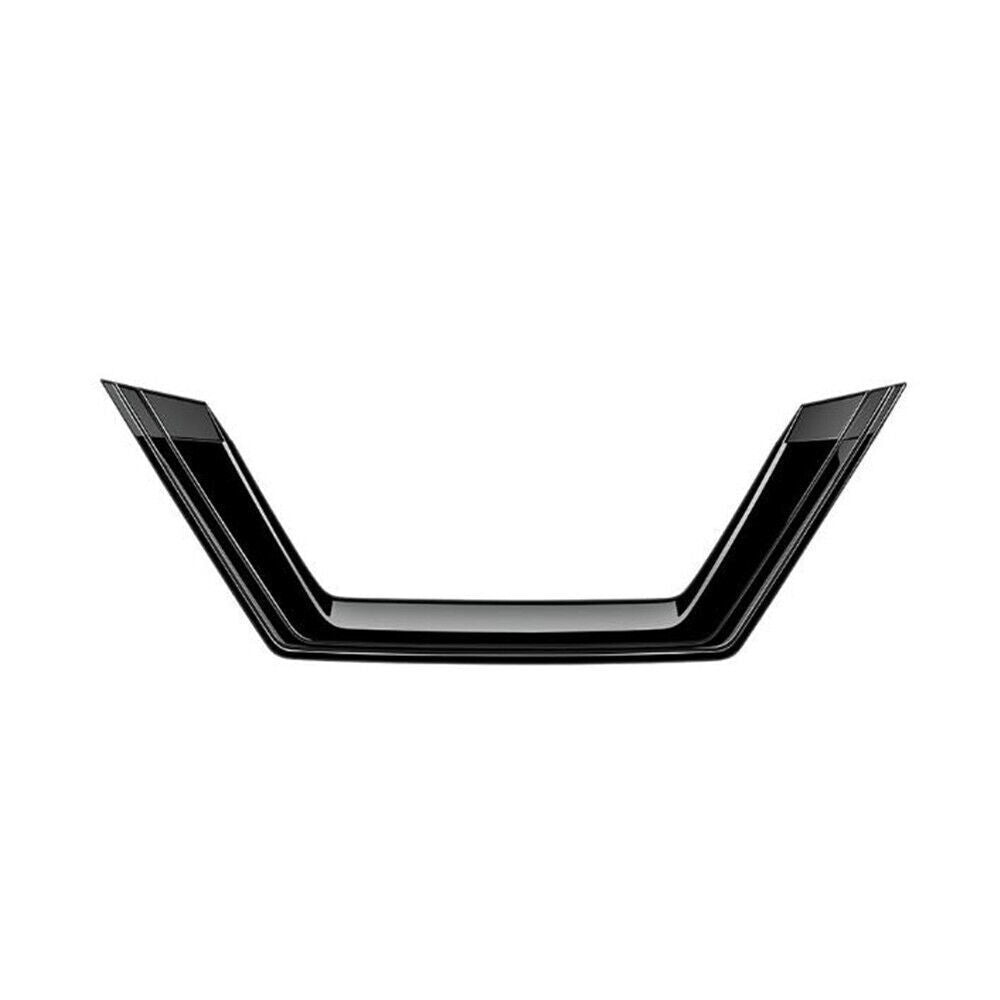 Glossy Black For 2021-2024 for Nissan Rogue Front Grille Moulding Frame Cover Trim